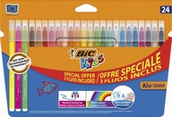 Fixky Kids Kid Couleur Fluo 24col. 20+4 ks Bic