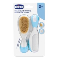 Sada prírodných štetcov Chicco Brush and Comb