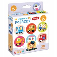 CZUCZU MEMORKI VEHICLES 30 ELEMENTS MEMORY GAME 2+