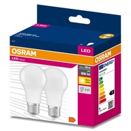 2x E27 A60 LED žiarovka 8,5W 60W 806lm 3000K OSRAM