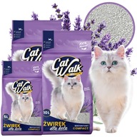 Bentonit Cat Gravel 25l Lavender Catwalk Scratching 25l Natural