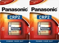 CRP2 Panasonic lítiová batéria DL223 223 CR-P2 6V x2