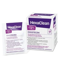 Verco - HexaClean, obrúsky na oči - 20 kusov