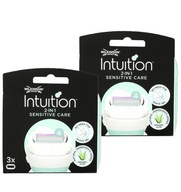 6x WILKINSON Intuition Sensitive Care náplne do žiletiek