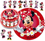 SADA TORTOVÝCH KOLÁČOV MINNIE MOUSE + 10 ZNAKOV