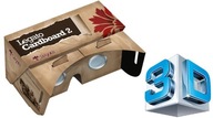 LEGATO CARDBOARD 2 3D GOOGLE VIRTUÁLNE OKULIARE VR