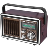 KUCHYNSKÉ RÁDIO BATÉRIOVÉ PRENOSNÉ BLUETOOTH USB FM ŠTÝLOVÉ RETRO VINTAGE