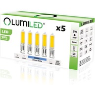 5x G9 LED KAPSULA 5W = 50W LUMILED 6500K