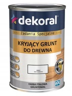 DEKORAL GRUNTOMAL na drevo biely 0,9L