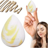 Hubka na make-up BLEND IT MARBLE Juicy Yellow