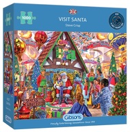 Gibsons Puzzle 1000 Stretnutie Santa Clausa