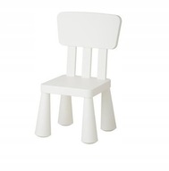Pre dieťa Ikea mammut detská stolička biela