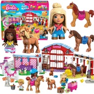 BARBIE V STAJNI PONY KONÍKY JAZDECKÉ BLOKY