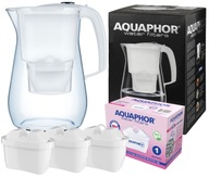 Filtračná kanvica Aquaphor Onyx s 3 Mg+ kartušami