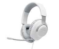 JBL Quantum 100 White káblové slúchadlá na uši