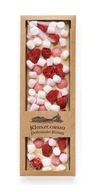 BIELA ​​čokoláda marshmallows, jahodové pastilky 120g