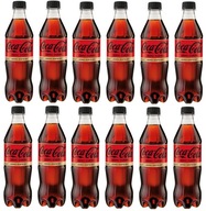 12x 500ml COCA COLA BALENIE bez cukru a kofeínu