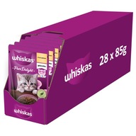 WHISKAS JUNIOR KURACIE KRMIVO PRE MAČATÁ 28x85G