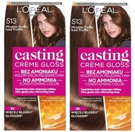 LOREAL Casting Creme Gloss sada 2x farby 513