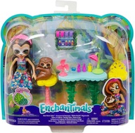 BÁBIKA ENCHANTIMALS RELAXAČNÁ ZÓNA SLOTH SET