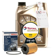 TOTAL ENERGY 9000 5W40 5L + BOSCH FILTER 1457429238