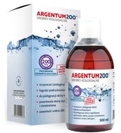 Argentum 200 Koloidné striebro SILNÉ 200 ppm 500 ml