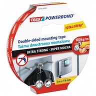 Tesa Powerbond obojstranná montážna páska 5m/19mm