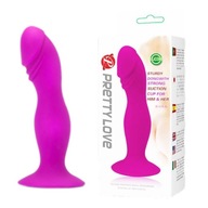 Ružové dildo s prísavkou 16cm Silikónové PRETTY LOVE