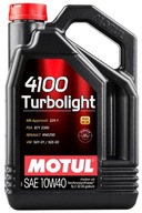 MOTUL OIL 10W-40 4100 TURBOLIGHT 5L ORIGINÁL