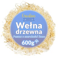 Drevitá vlna 600g výplň do eko balíkov