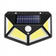 SOLAR LAMPA 100 LED COB SENZOR POHYBU, SÚMRAK