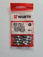 BIT WURTH PH2 1/4 x 25 mm - 10ks