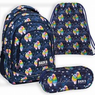 3v1 BACKPACK Peračník PARROT TAŠKA NAVY BLUE BACK UP