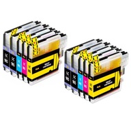 10x LC985 XL ATRAMENT PRE BROTHER DCP-J125 DCP-J140W