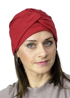 Turban Sara BM-214 tehlové turbany klobúky EVA DESIGN