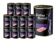 DOLINA NOTECI PREMIUM vlhké krmivo pre mačky bohaté na králiky 12x400g NOVINKA