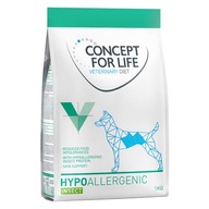 Concept for Life Veterinárna diéta Hypoalergénny hmyz 1kg z Nemecka 24h