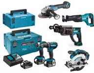 MAKITA KIT DDF482 DTD152 + DGA504 + DHR 3x5,0ah