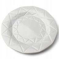 Adel jedálenský tanier 24 cm okrúhle šedé taniere