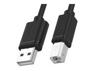 Kábel USB 2.0 A-B 5,0m Unitek Y-C421GBK