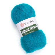 Priadza YarnArt MOHAIR TRENDY tyrkysová 106