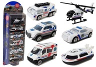 Súprava vozidla Ambulancia Núdzové pružiny 1:64 6