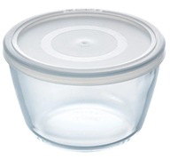 KRÚHLA KUCHÁRKA MRAZIACA NÁDOBA S viečkom 1,1L PYREX