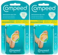 Compeed Náplasti na stredné mozoly 2 x 6 ks.