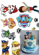 Cukrová potlač PAW Patrol na tortu