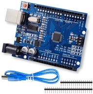 Modul Atmel ATmega328 CH340 kompatibilný s Arduino UNO R3 + USB kábel + kolíky