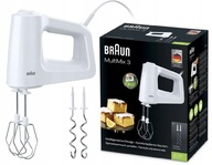 Braun HM 3000 Multimix 3 450W ručný mixér biely