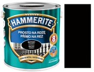 HAMMERITE ROVNÝ NA HRDZA MAT ČIERNA 2,5L