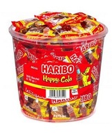 HARIBO MINI FAREBNÉ ŽELÉ FĽAŠE 100KS 1000g