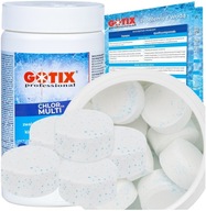 Chlór do bazénu Jacuzzi SPA Tablets Chémia do bazéna Chlórové tablety 1KG